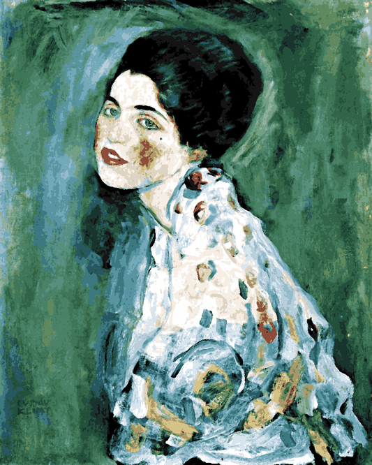 Gustav Klimt Collection PD - (33) - Portrait of a Lady - Van-Go Paint-By-Number Kit