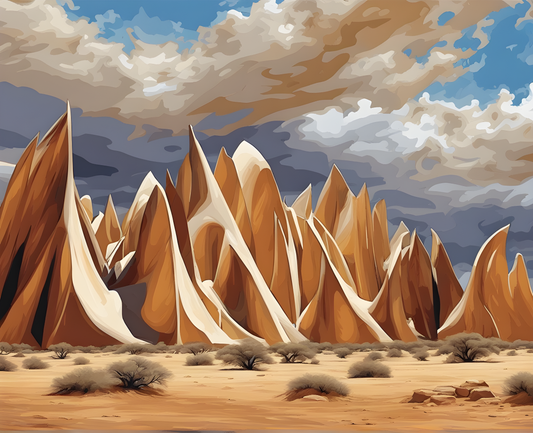 Amazing Places OD (462) - Wind Cathedral, Namibia - Van-Go Paint-By-Number Kit