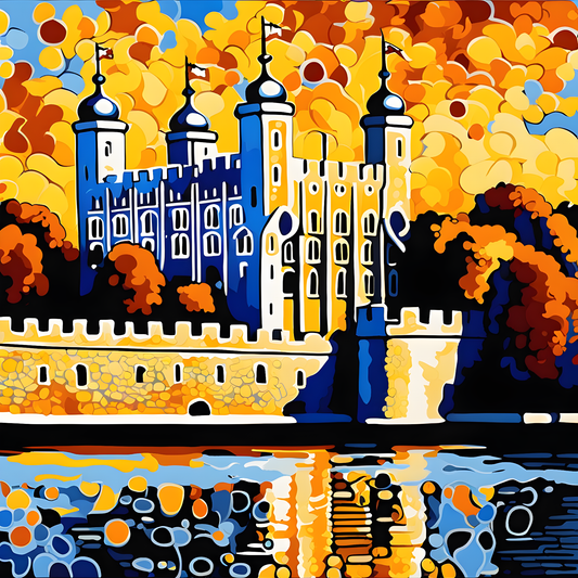 Tower of London (2) - Van-Go Paint-By-Number Kit