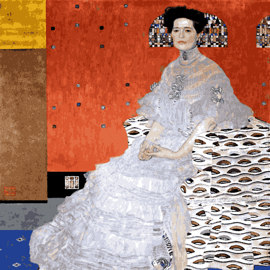 Gustav Klimt Collection PD (14) - Fritza Riedler - Van-Go Paint-By-Number Kit