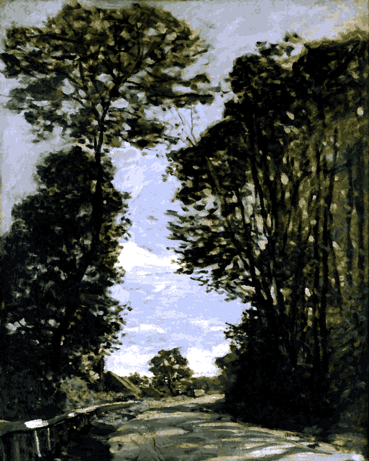 Claude Monet PD (231) - Walk - Van-Go Paint-By-Number Kit