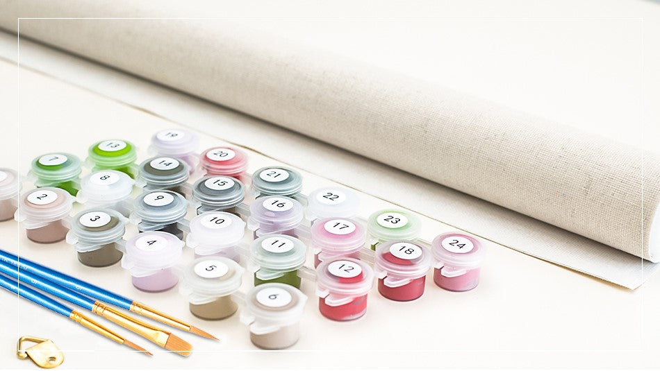 Wedding dress (5) - Van-Go Paint-By-Number Kit