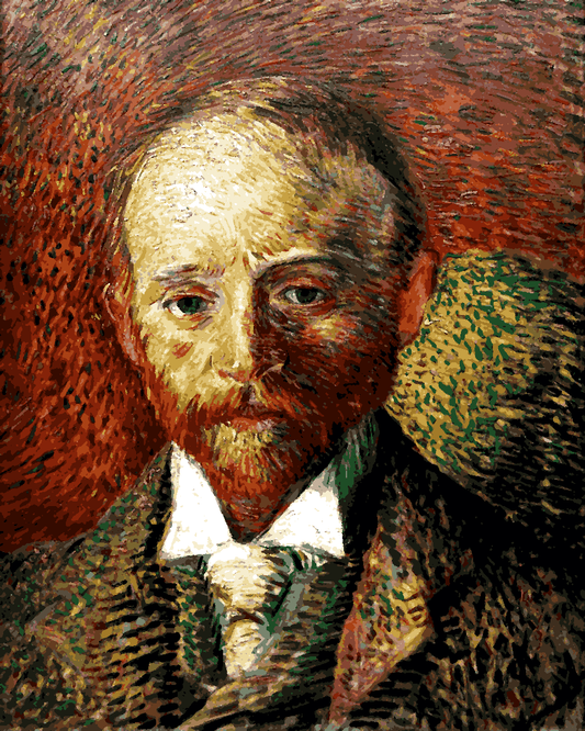 Van-Gogh Painting PD (88) - Portrait of Alexander Reid - Van-Go Paint-By-Number Kit