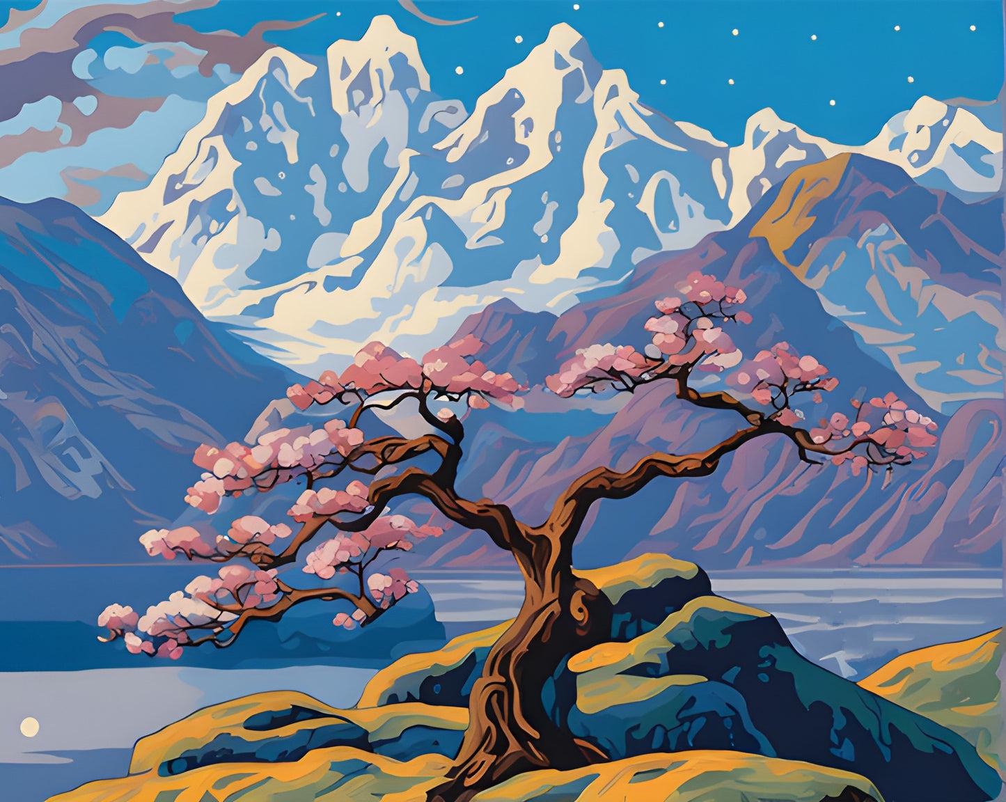 Spring (1) - Van-Go Paint-By-Number Kit