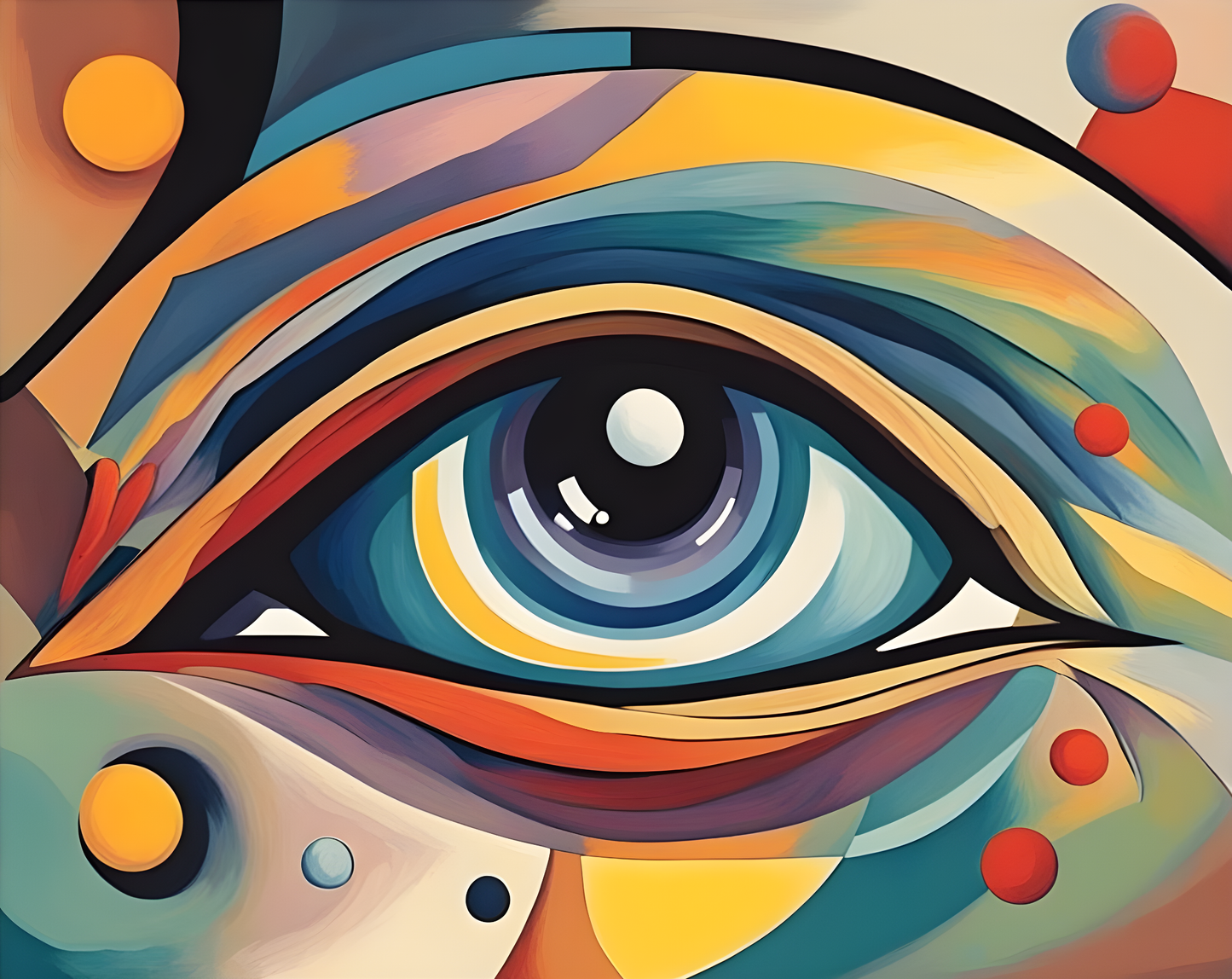 False Mirror (3) - Van-Go Paint-By-Number Kit