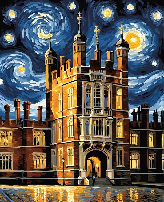 Castles OD - Hampton Court Palace, England (26) - Van-Go Paint-By-Number Kit