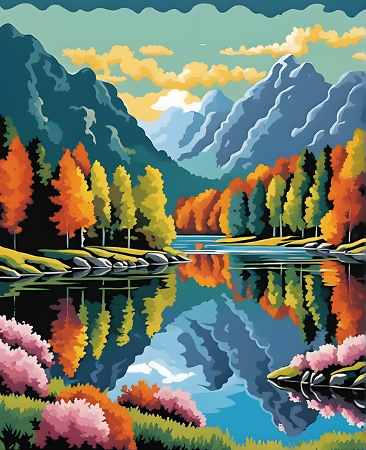 Secrets of the Loch - Van-Go Paint-By-Number Kit