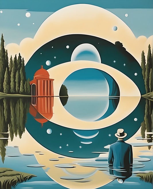 Soul Reflection (1) - Van-Go Paint-By-Number Kit