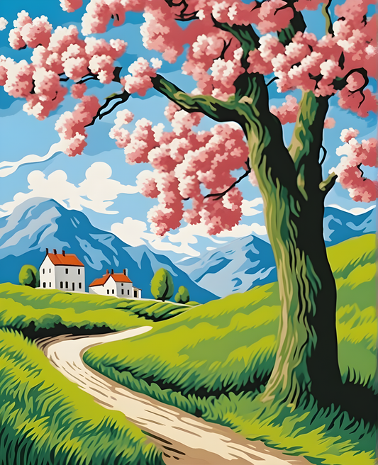 Spring Breeze - Van-Go Paint-By-Number Kit