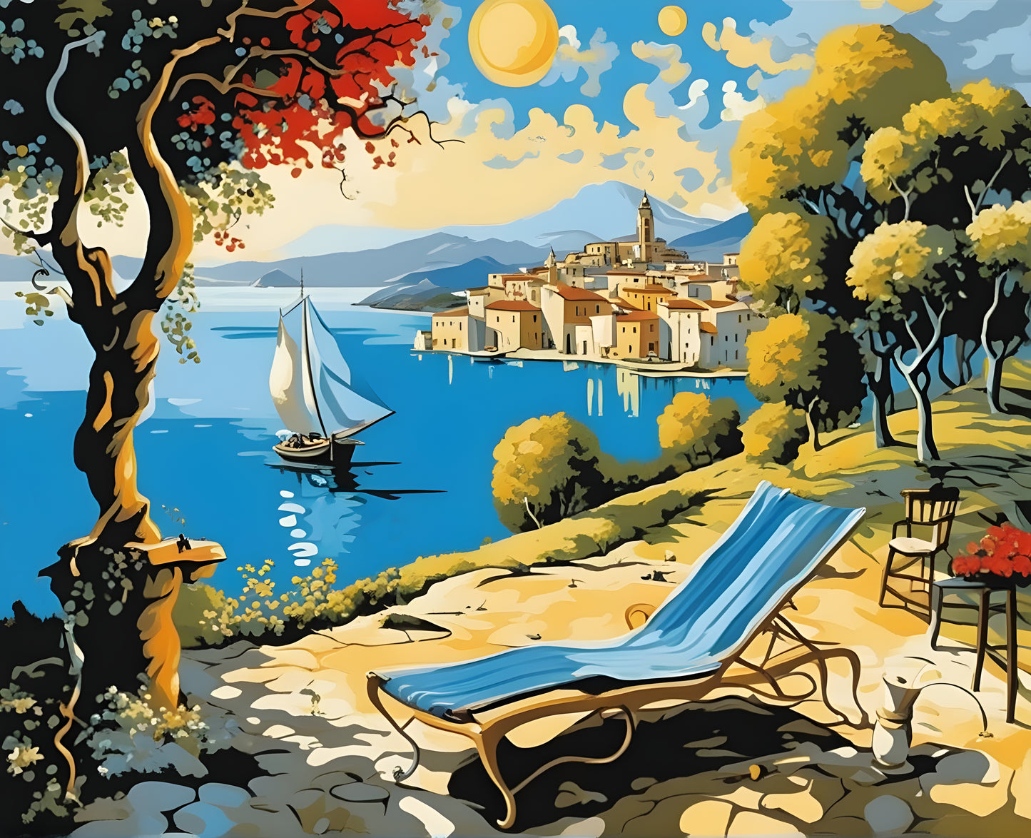 Summer day - Van-Go Paint-By-Number Kit