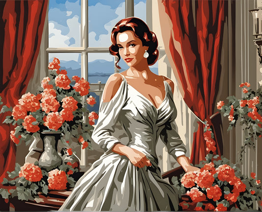 The Beautiful Widow (2) - Van-Go Paint-By-Number Kit