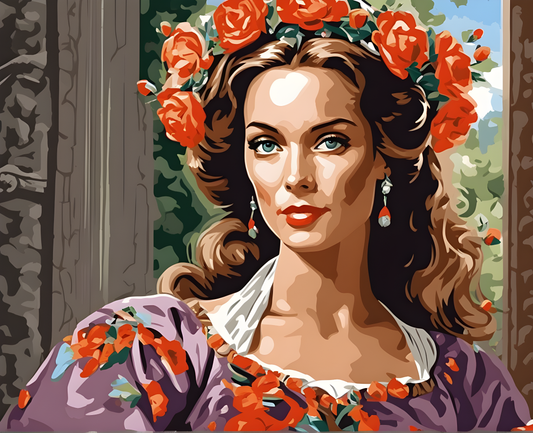 The Beautiful Widow (1) - Van-Go Paint-By-Number Kit