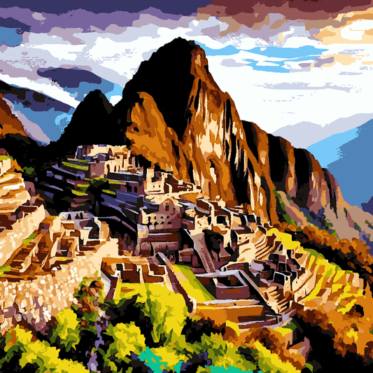Machu Picchu Collection (2) - Van-Go Paint-By-Number Kit
