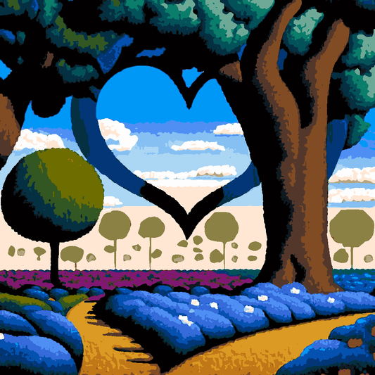 Love Garden - Van-Go Paint-By-Number Kit