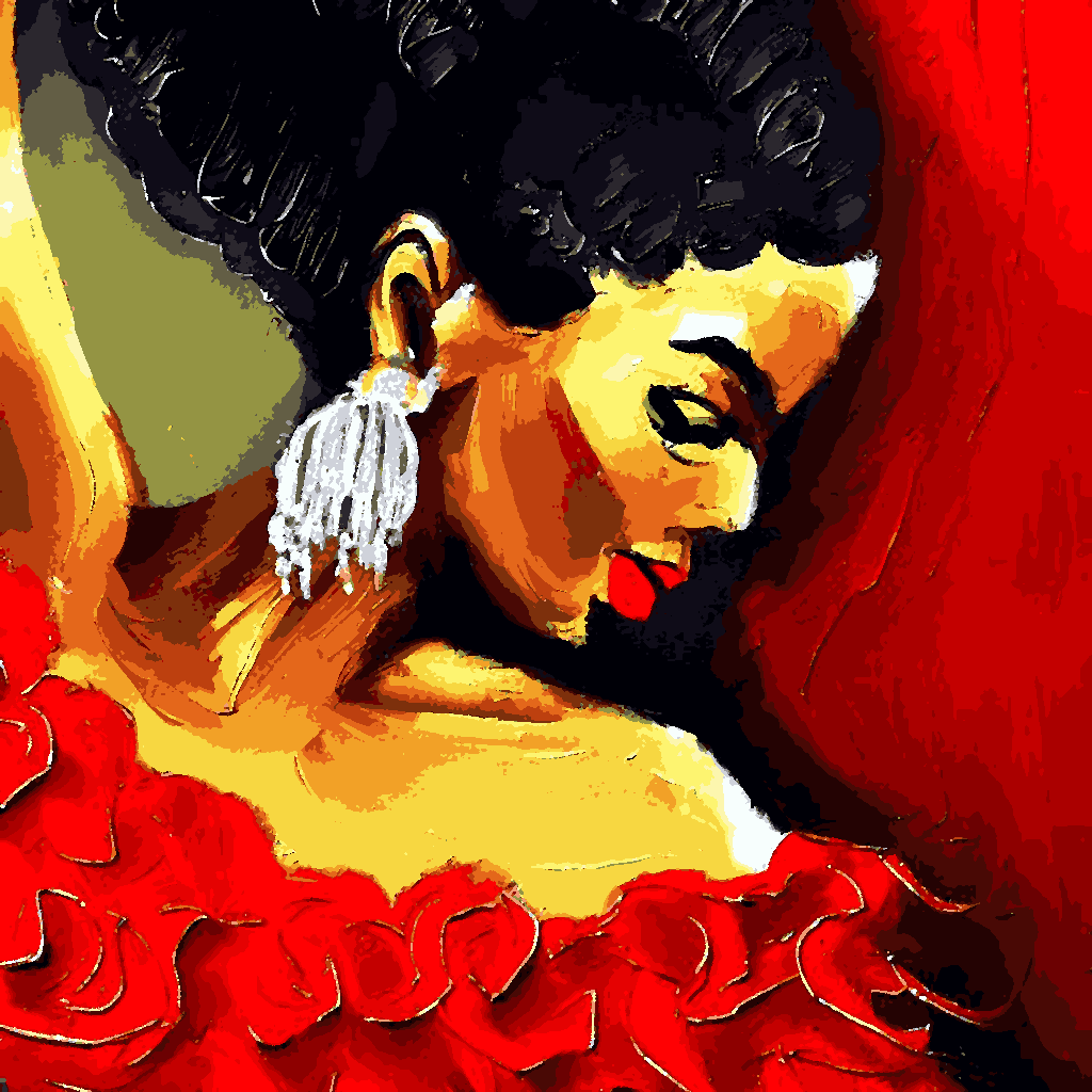 Flamenco Dancer (3) - Van-Go Paint-By-Number Kit