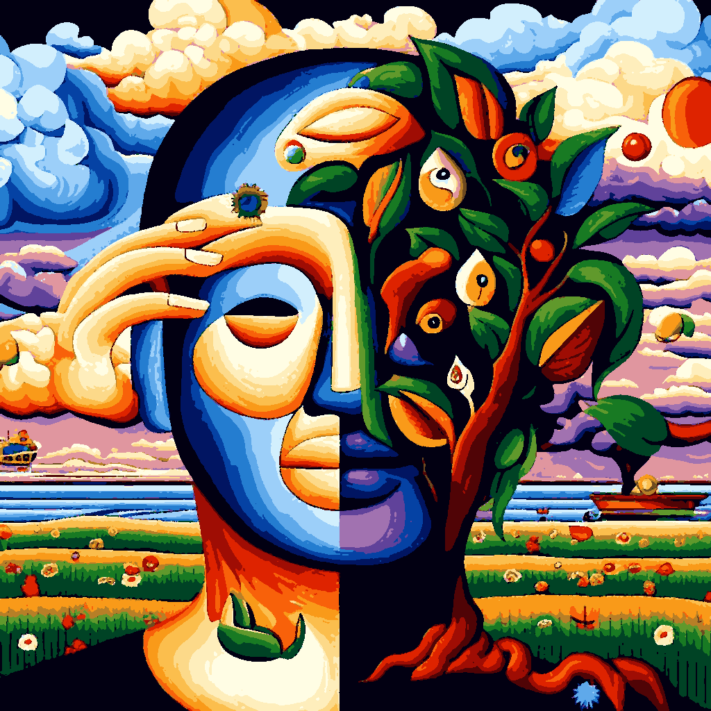 Mix of Emotions (3) - Van-Go Paint-By-Number Kit