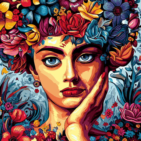 Mix of Emotions (4) - Van-Go Paint-By-Number Kit