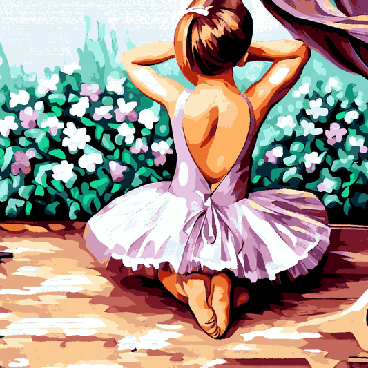 Little Ballerina (1) - Van-Go Paint-By-Number Kit