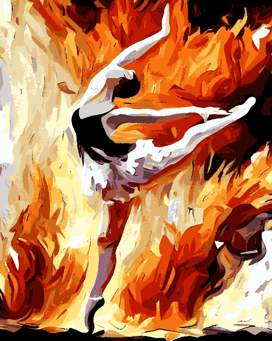 Jump - Van-Go Paint-By-Number Kit