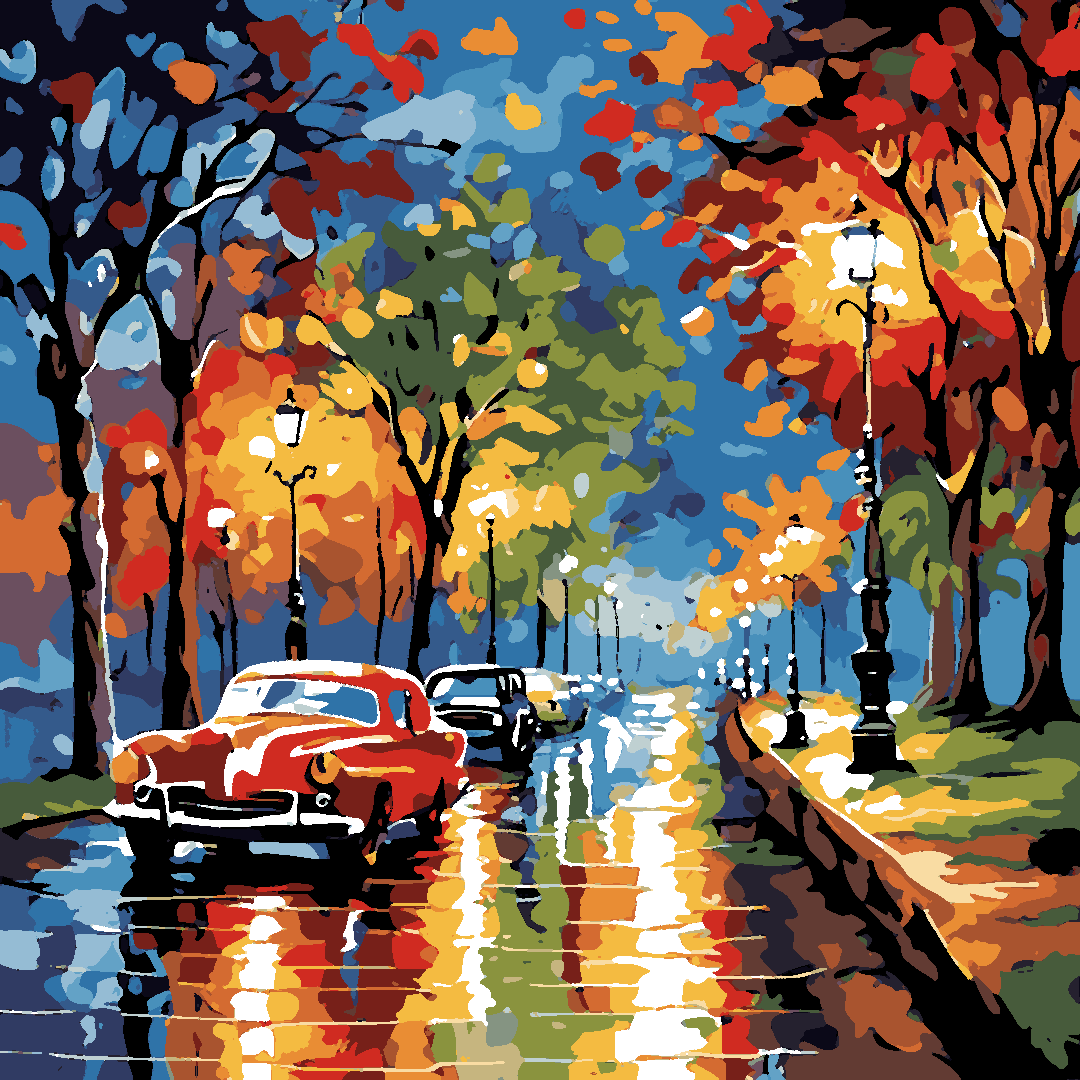 More Memory than Present (2) - Van-Go Paint-By-Number Kit