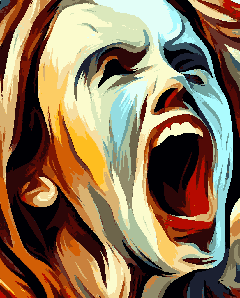 The Scream (1) - Van-Go Paint-By-Number Kit