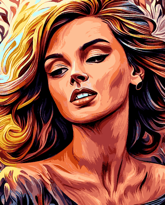 Irina (2) - Van-Go Paint-By-Number Kit