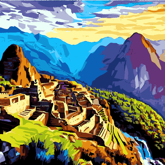 Machu Picchu Collection (1) - Van-Go Paint-By-Number Kit