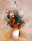 Vase of Flowers by Odilon Redon - Van-Go Paint-By-Number Kit