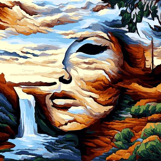 Illusion (5) - Van-Go Paint-By-Number Kit