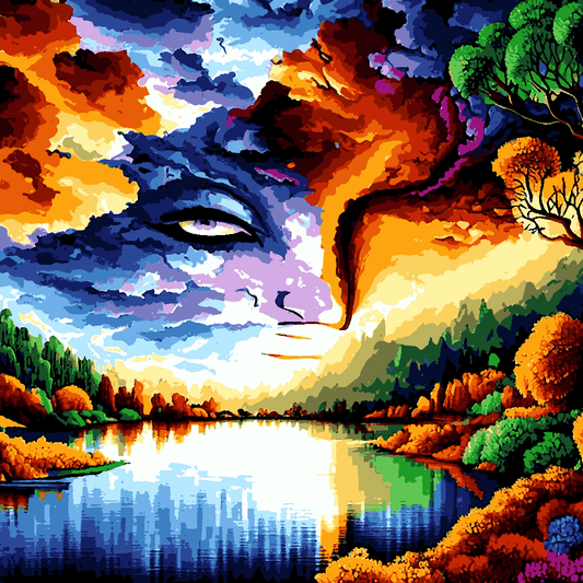 Illusion (3) - Van-Go Paint-By-Number Kit