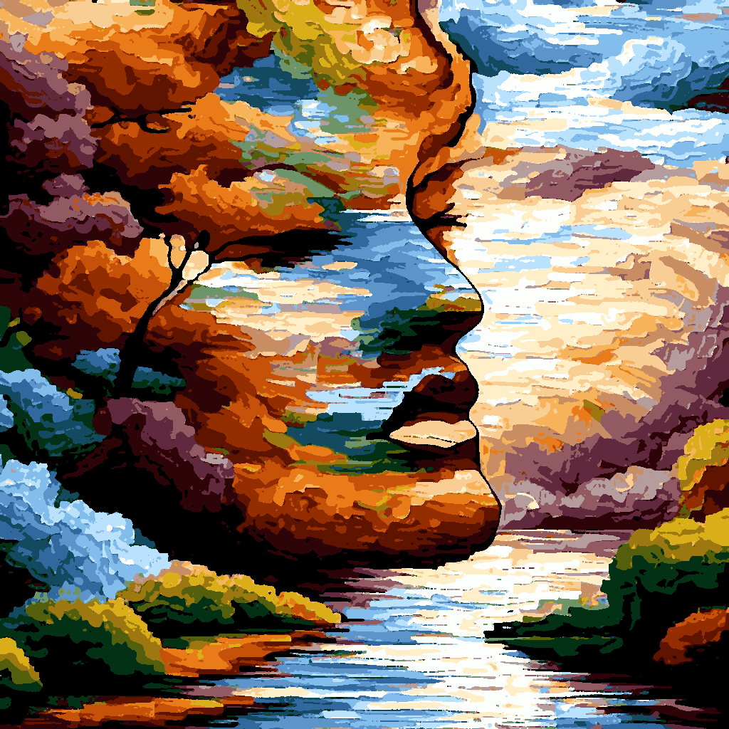 Illusion (4) - Van-Go Paint-By-Number Kit