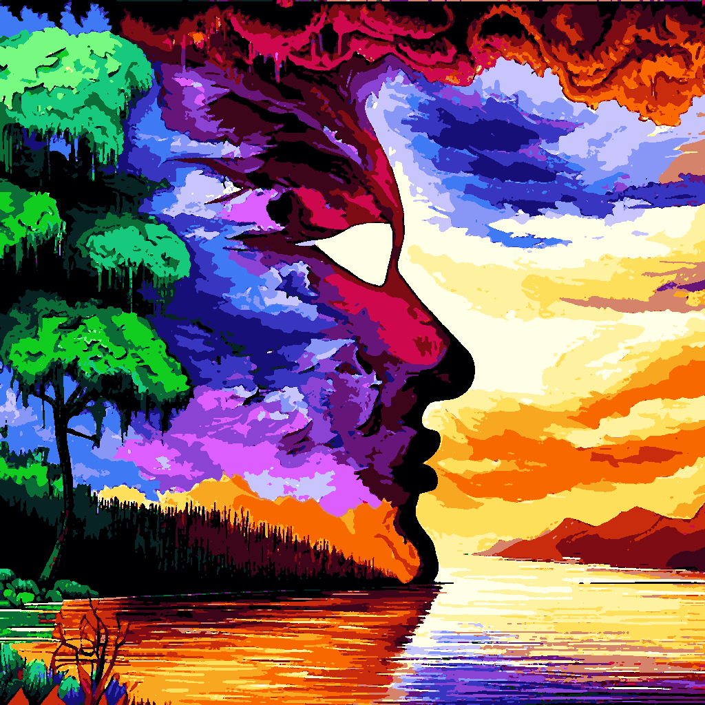 Illusion (2) - Van-Go Paint-By-Number Kit