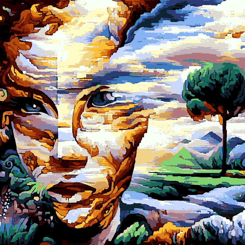 Illusion (1) - Van-Go Paint-By-Number Kit