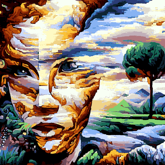 Illusion (1) - Van-Go Paint-By-Number Kit