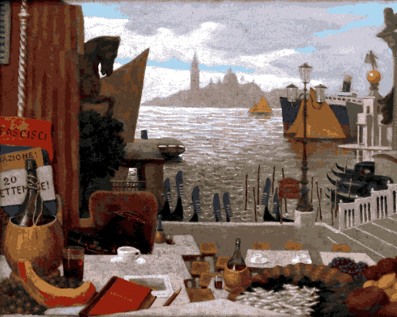 Memories Of Venice by Milan Thomka Mitrovský - Van-Go Paint-By-Number Kit