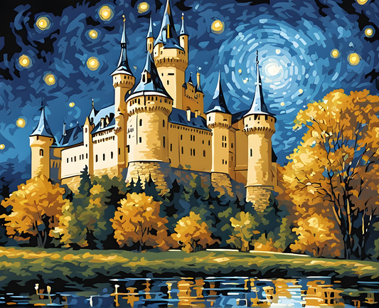 Castles OD - Bojnice Castle, Slovakia (33) - Van-Go Paint-By-Number Kit