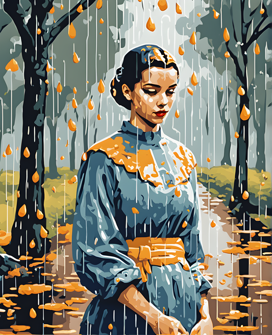 Rain's Rustle in the Park (3) - Van-Go Paint-By-Number Kit