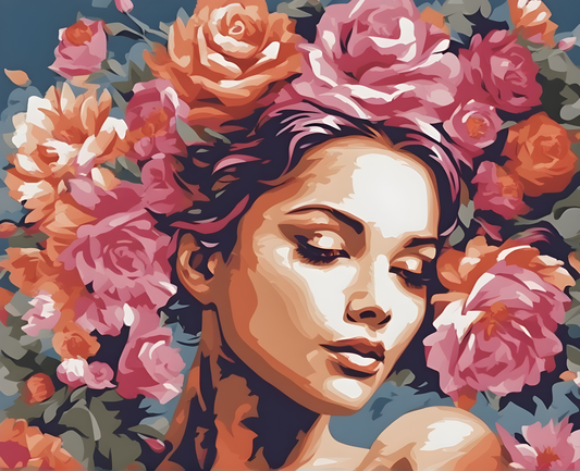 Romantic Mood - Van-Go Paint-By-Number Kit