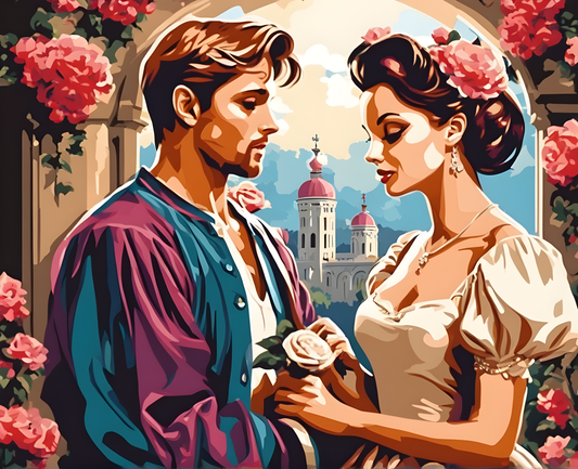 Romeo and Juliet (3) - Van-Go Paint-By-Number Kit