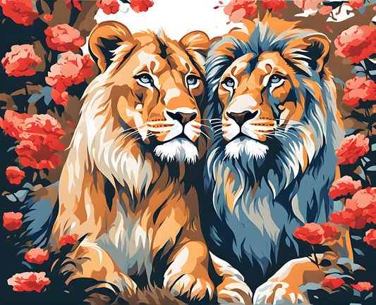 Royal Love - Van-Go Paint-By-Number Kit