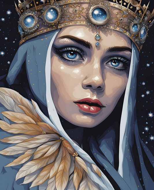 Queen of the Night (1) - Van-Go Paint-By-Number Kit