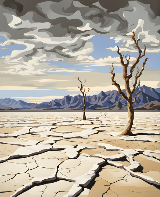 USA Great Places (278) - Death Valley, California - Van-Go Paint-By-Number Kit