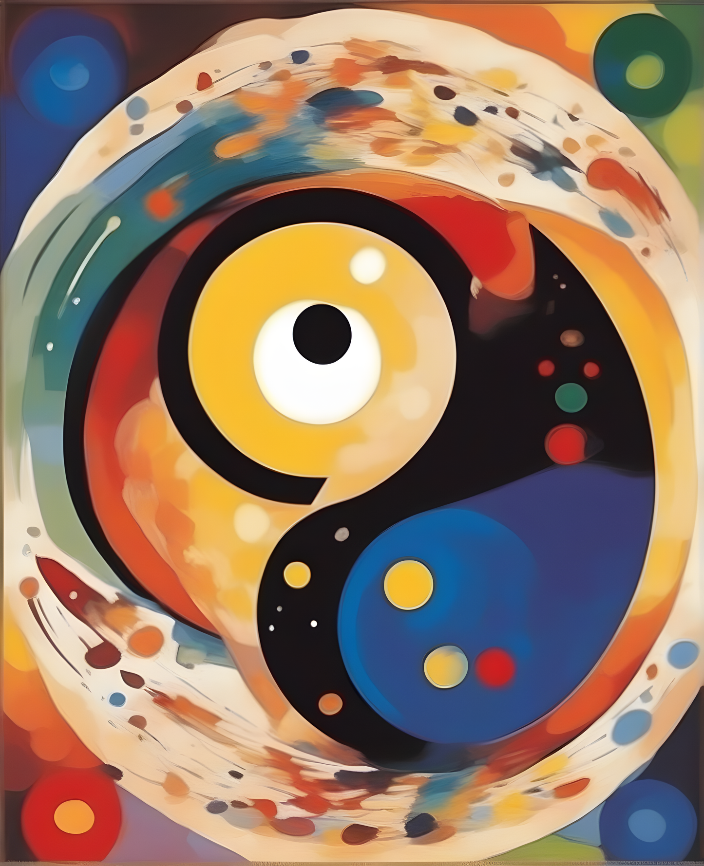The Yin Yang Symbol (3) - Van-Go Paint-By-Number Kit