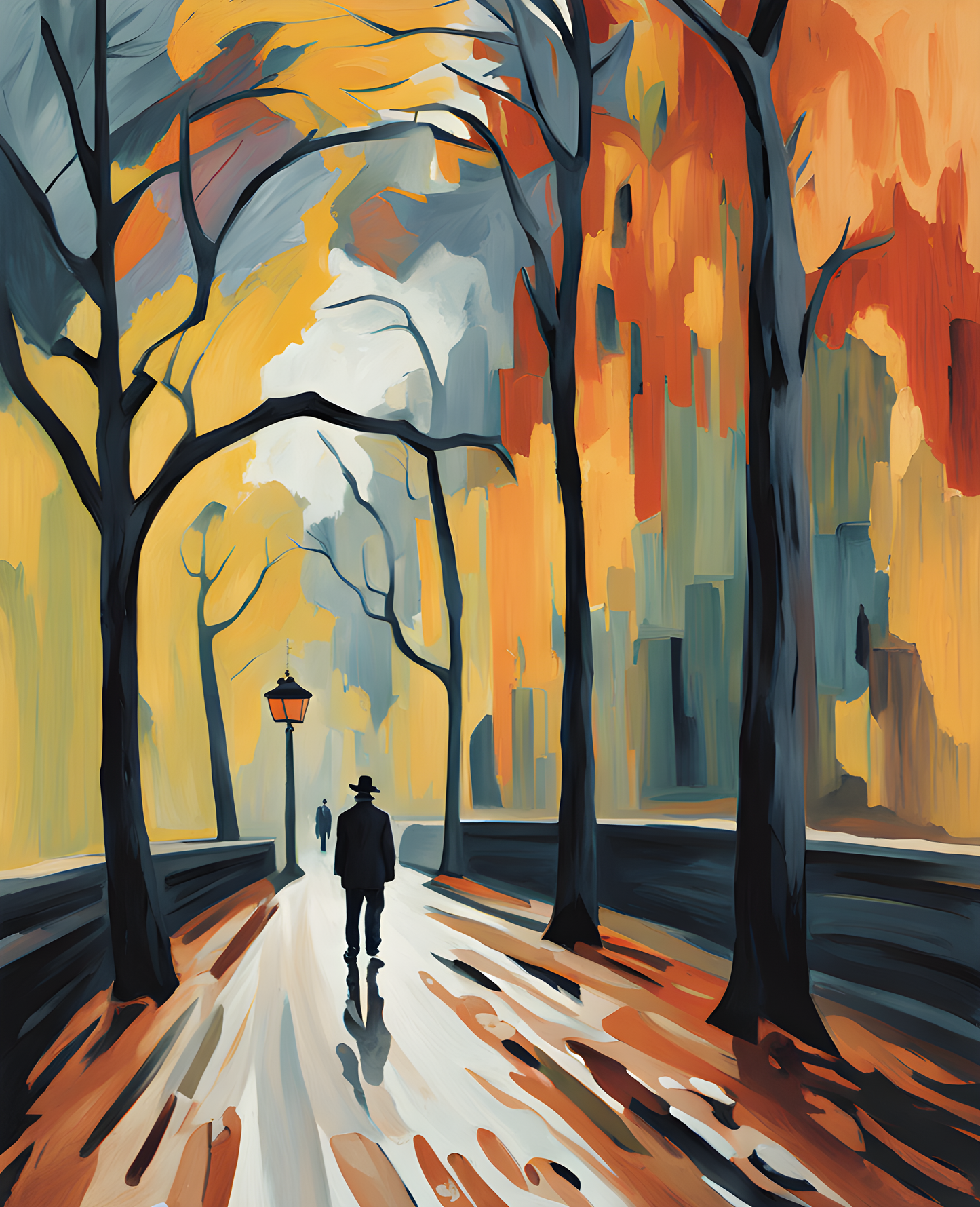 Passing Stranger (1) - Van-Go Paint-By-Number Kit