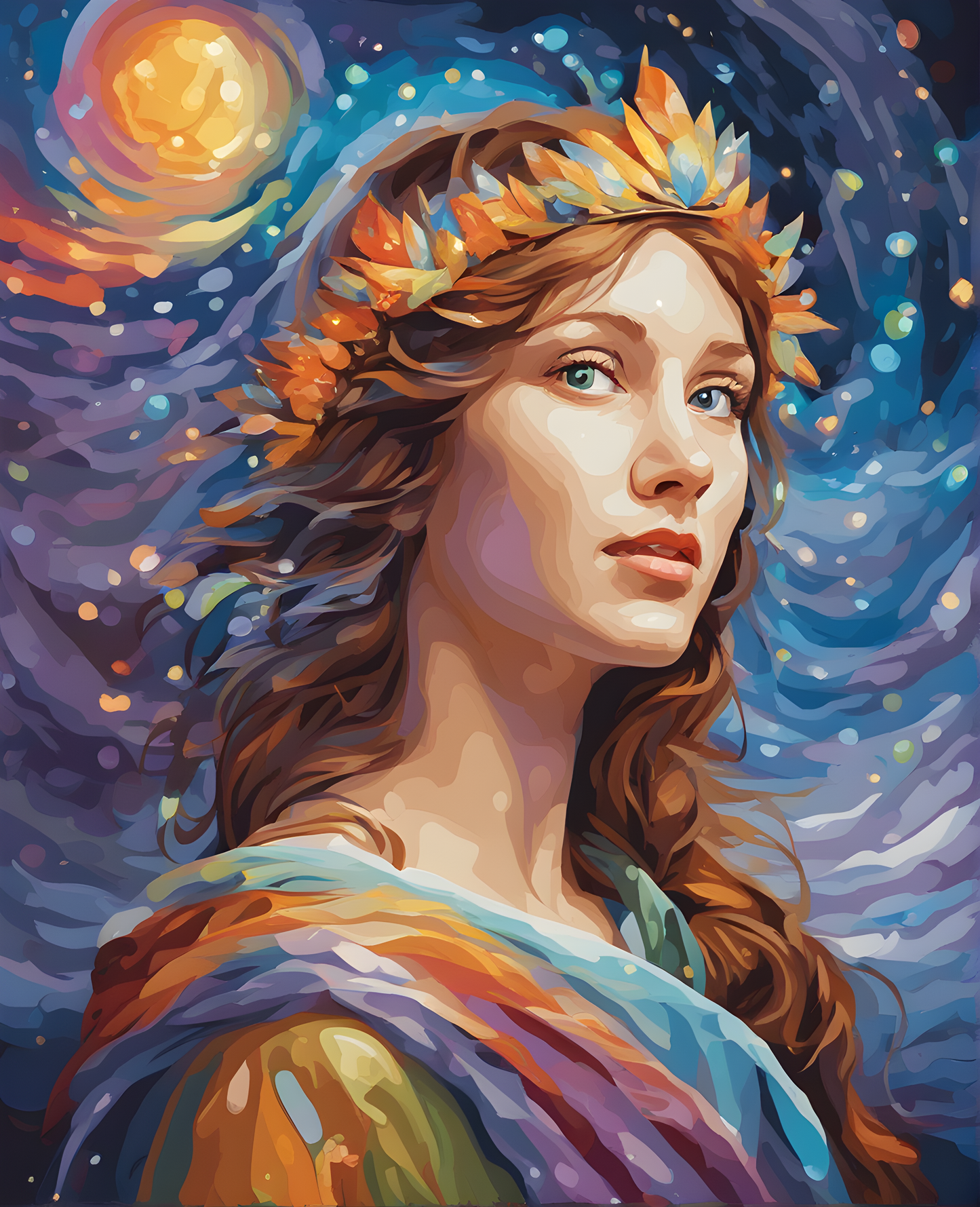 Aurelia borealis (1) - Van-Go Paint-By-Number Kit