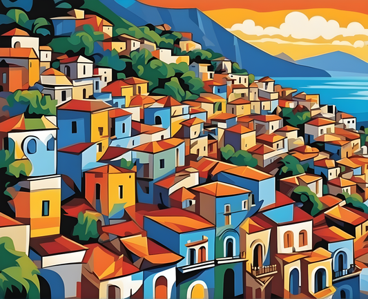 Brazil Collection OD (3) - Brazilian Puebla - Van-Go Paint-By-Number Kit