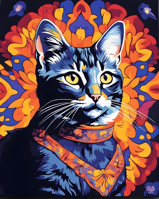 Cats Collection PD (63) - Van-Go Paint-By-Number Kit