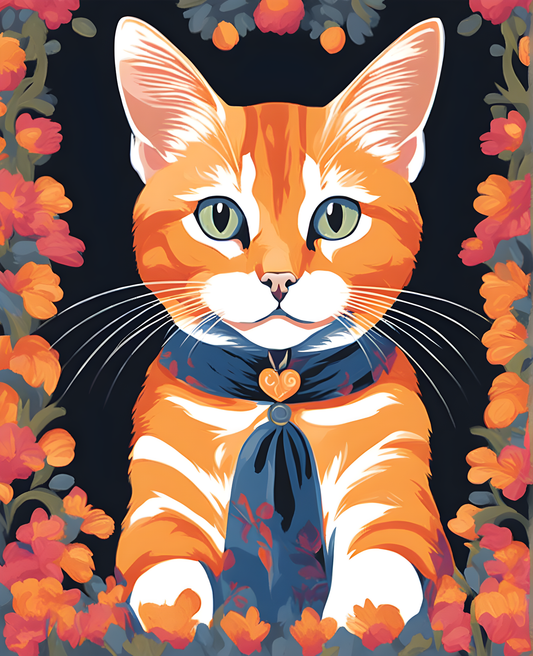 Cats Collection PD (64) - Van-Go Paint-By-Number Kit