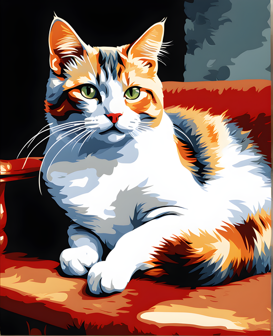 Cats Collection PD (60) - Van-Go Paint-By-Number Kit