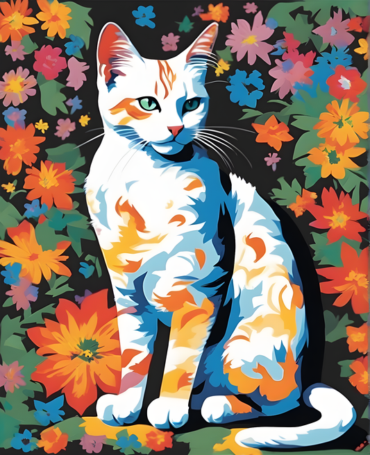 Cats Collection PD (24) - Van-Go Paint-By-Number Kit